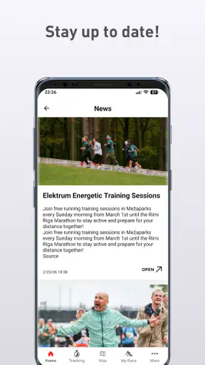 Rimi Riga Marathon screenshot