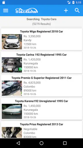 Riyasewana - Buy Sell Vehicles screenshot