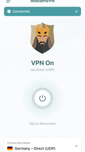 RostamVPN Unlimited VPN Proxy screenshot