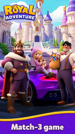 Royal Adventure - Match 3 Game screenshot