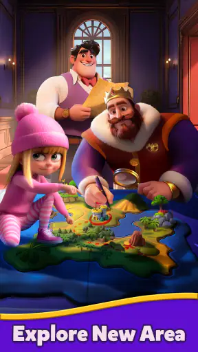 Royal Adventure - Match 3 Game screenshot