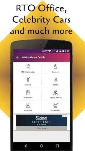 RTO Vehicle Info App, Challan screenshot