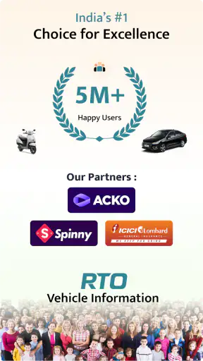 RTO Vehicle Information App screenshot