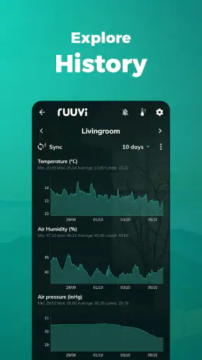 Ruuvi Station screenshot