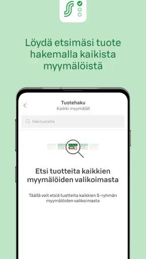 S-ostoslista screenshot