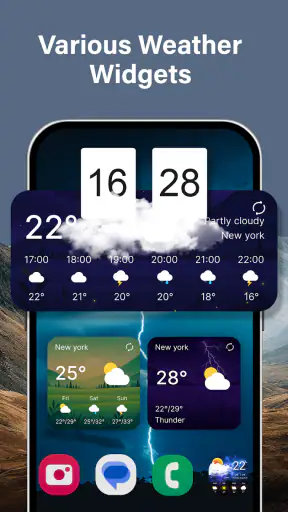 Sää: Tekoälyhälytykset screenshot
