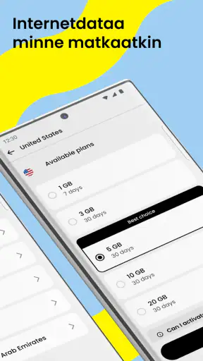 Saily eSIM – käytä internetiä screenshot