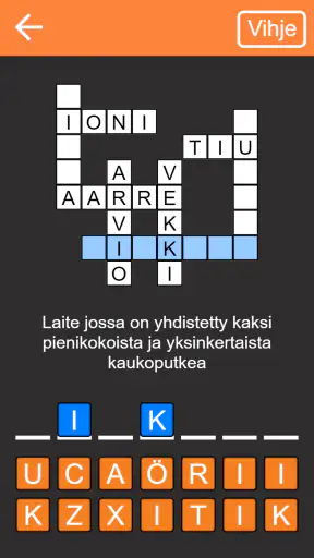 Sanaristikko screenshot