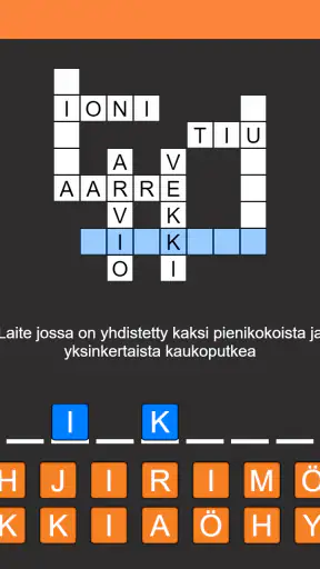 Sanaristikko screenshot