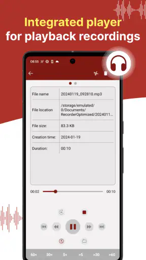 sanelin - helppo tallennin screenshot