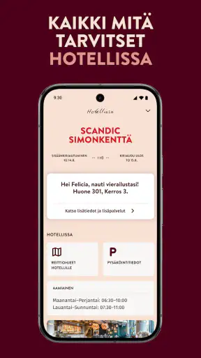 Scandic Hotels screenshot