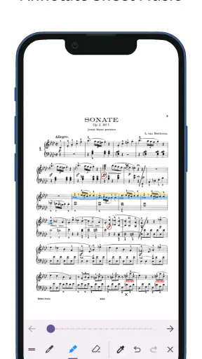 ScorePDF: Sheet Music Viewer screenshot