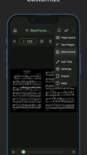 ScorePDF: Sheet Music Viewer screenshot