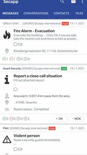 Secapp screenshot