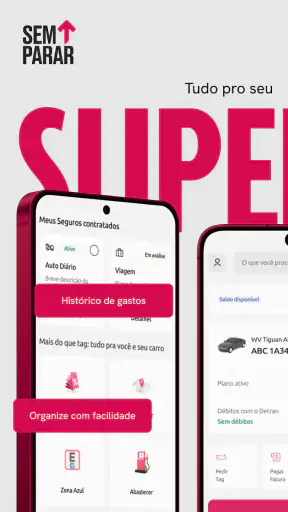Sem Parar: Tag, Seguro, Multas screenshot