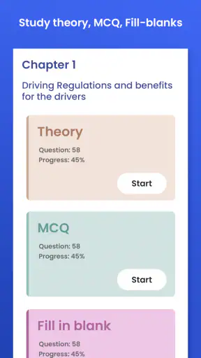 SERU mock test, theory, MCQ screenshot