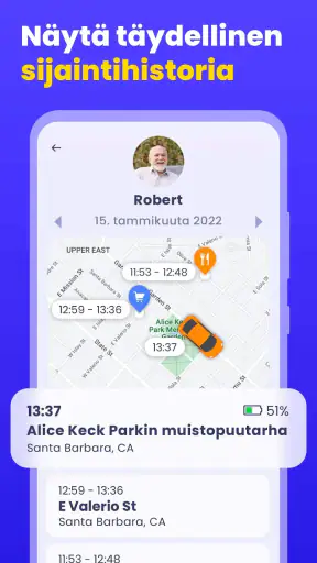 Seuraa Puhelimen Paikannus screenshot