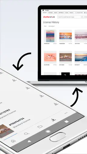 Shutterstock – kuvat ja videot screenshot