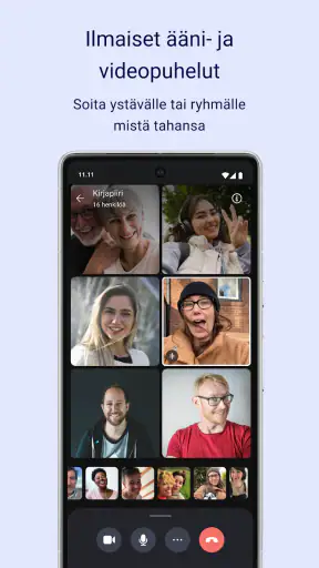 Signal – yksityistä viestintää screenshot