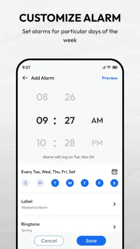 Simple Alarm Clock screenshot