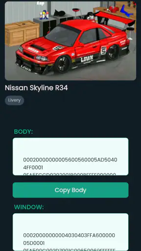 Skin FRLegends Livery Mod screenshot