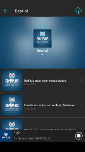 Sky.ee Player screenshot