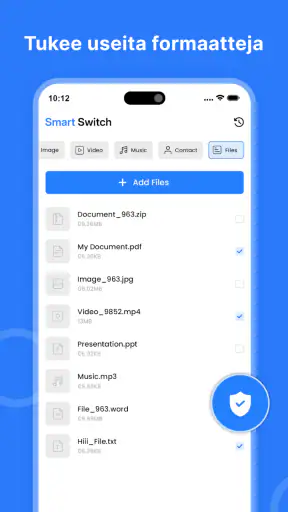 Smart Switch - Tiedostonsiirto screenshot