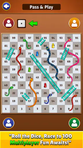 Snakes and Ladders: Board Game screenshot