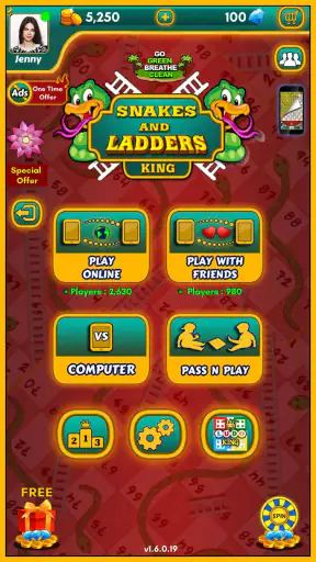 Snakes and Ladders: Snake Game screenshot