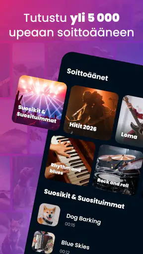 Soittoäänet Android: Musiikki screenshot