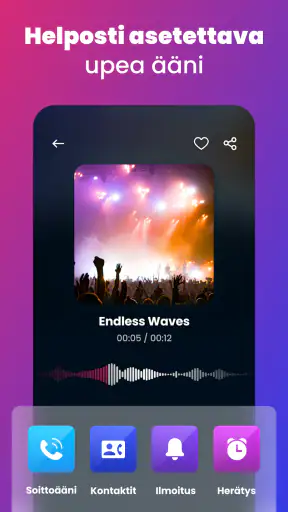 Soittoäänet Android: Musiikki screenshot