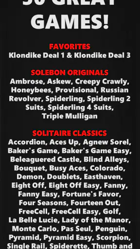 Solitaire Classic Card Games screenshot