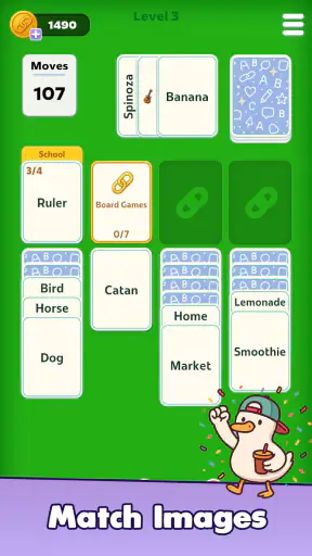 Solitaire Word Associations screenshot