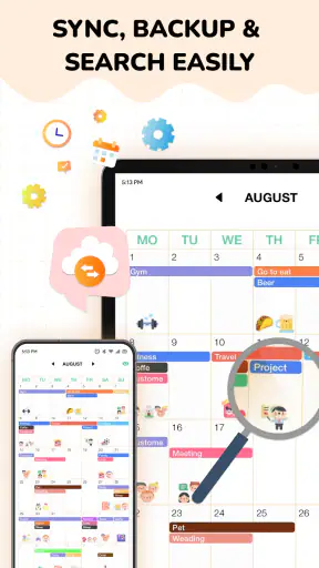 Söpö kalenteri - Suunnittelija screenshot
