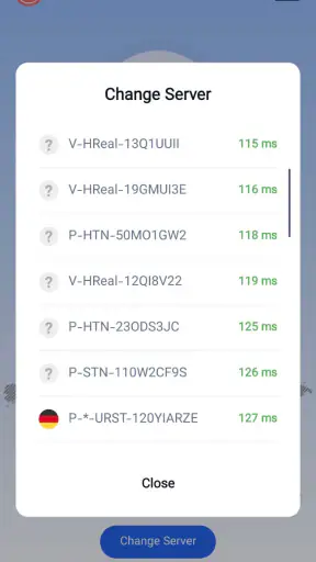 Soren VPN screenshot