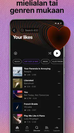 SoundCloud: musiikki & ääni screenshot