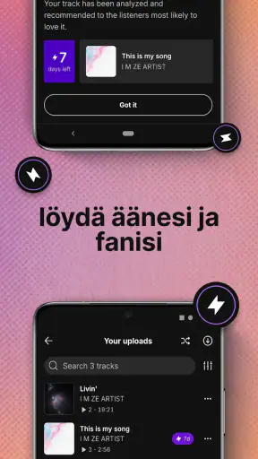 SoundCloud: musiikki & ääni screenshot