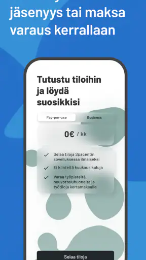 Spacent screenshot