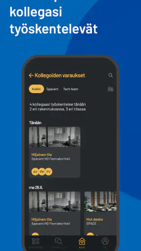 Spacent screenshot