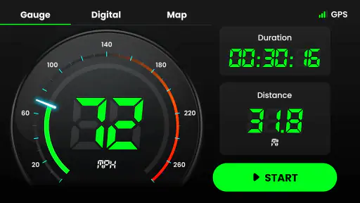 Speedometer: GPS Speedometer screenshot