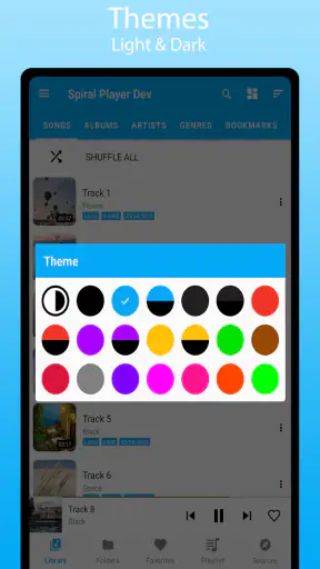 Spiral: Cloud Music Player Mp3 screenshot