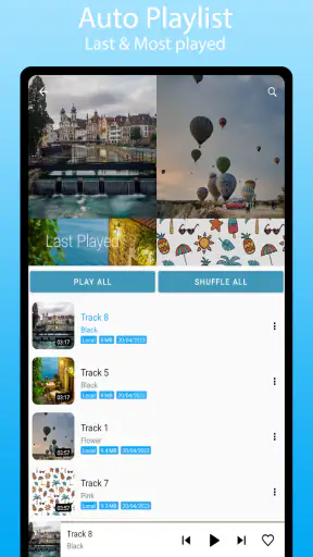 Spiral: Cloud Music Player Mp3 screenshot