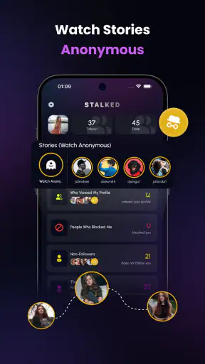 STALKED - Profile Tracker screenshot
