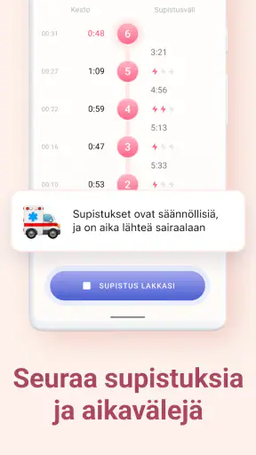 Supistuslaskuri screenshot