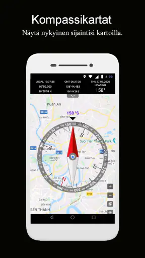 suuntakompassi screenshot