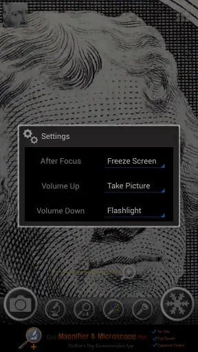 Suurennuslasi & Microscope screenshot