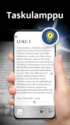 Suurennuslasi Plus Taskulamppu screenshot