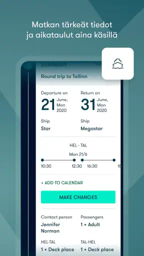 Tallink Silja Line screenshot