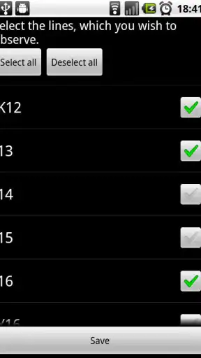 Tampereen bussitutka screenshot