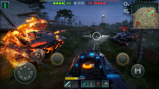 Tank Force: Battle Tanks Games screenshot